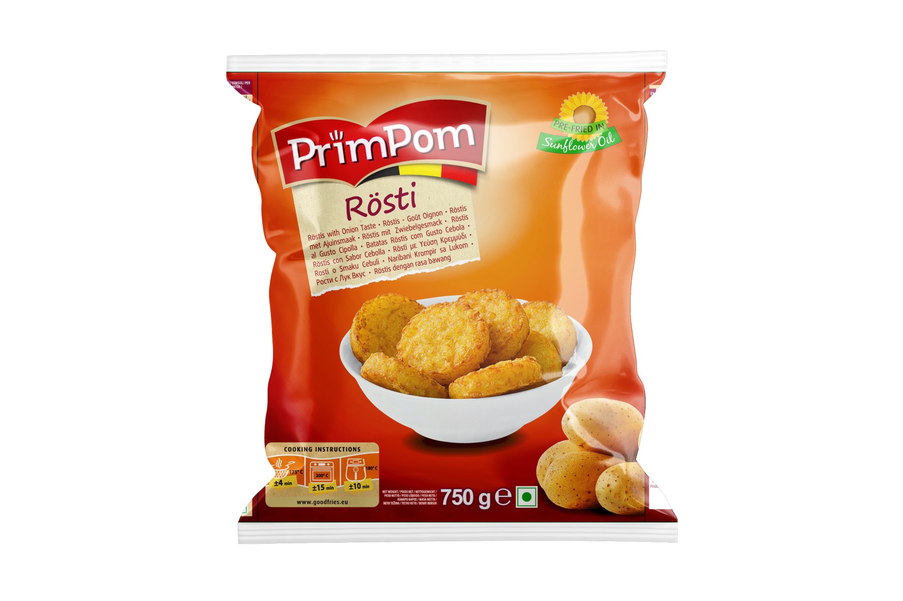 Primpom Rosti 750g