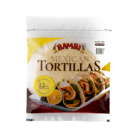 Bambi Mexican Tortillas Small 6"