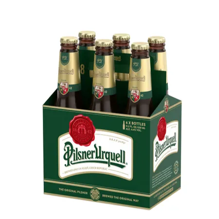 Pilsner Urquell 330ml Bottle 6 Pack