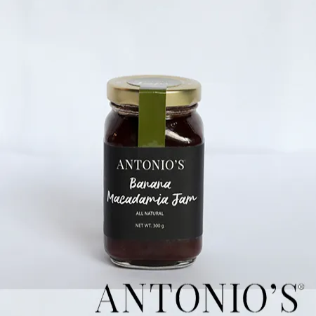 Antonio's Banana Macadamia Jam