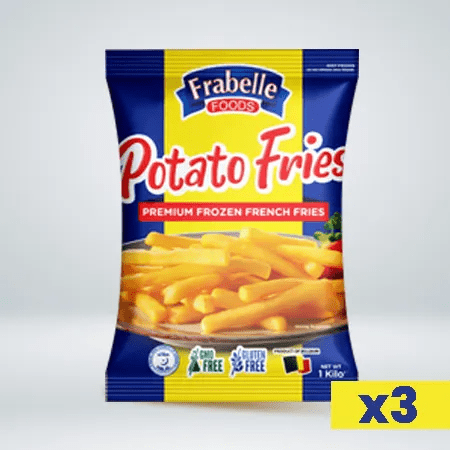 Potato Fries 3 Packs