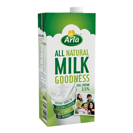 Arla Full Cream Milk 1L